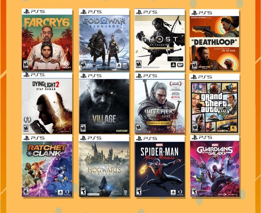 Продажа игр на Sony PlayStation 4/5