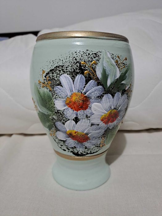 Vaza ceramica neagra Marginea Suceava