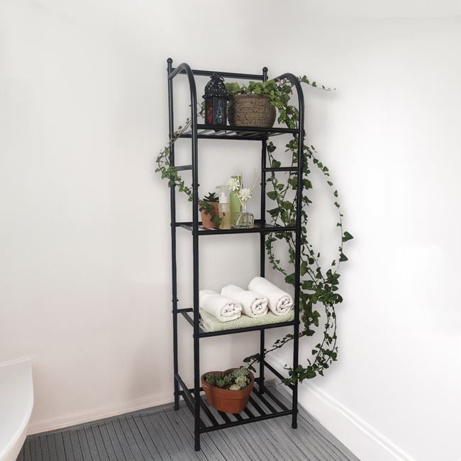 Метален цветарник/етажерка на 4 етажа