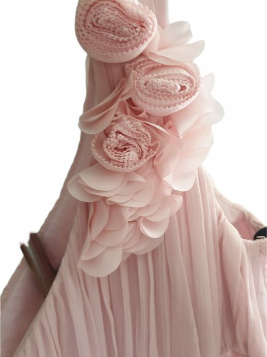 Rochie lungă de nuti, botezuri.