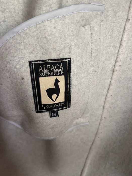 Haina blana naturala alpaca