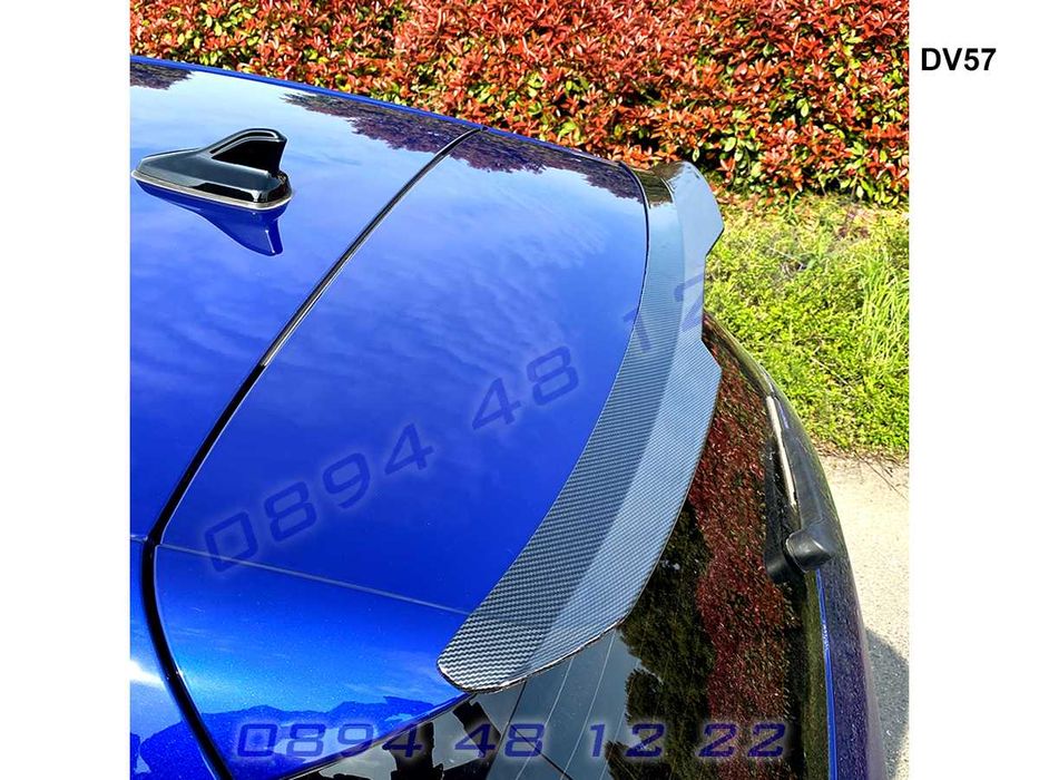 Тунинг Лип Спойлер Крило Багажник Капак VW Golf 8 Голф 8 2020+ Карбон