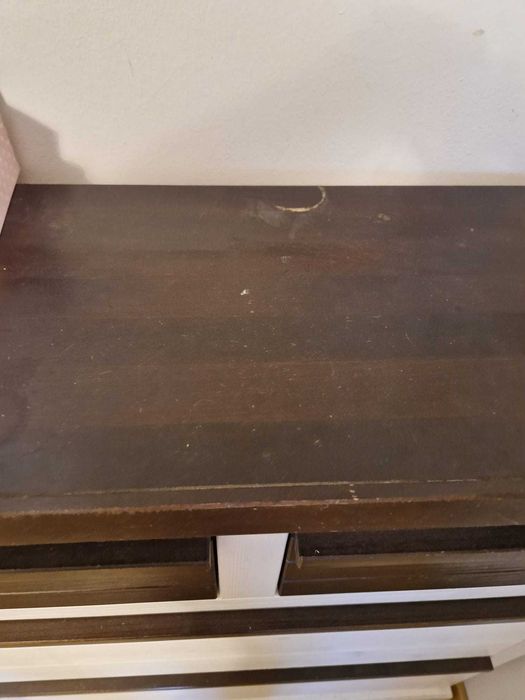 Mobilier hol din lemn masiv, 4 piese