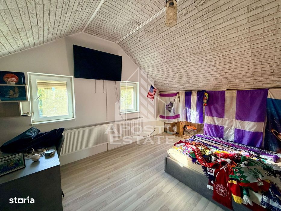 Casa individuala de vanzare, teren 665mp, mobilata si utilata, Chisoda