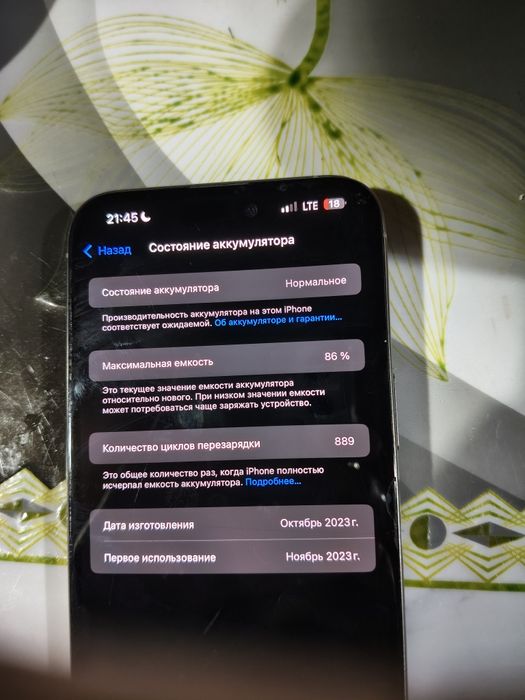 Айфон 15про мах,