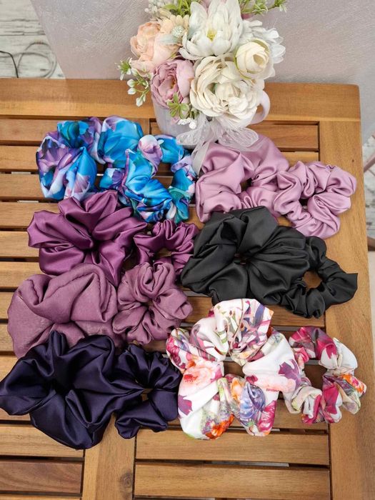 Сатенени скрънчита - големи и малки