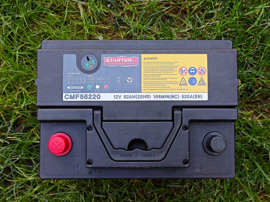 Аккумулятор STARTER EX (Korea) 12V 62Ah