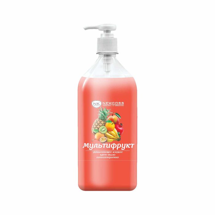 Жидкое Мыло Алое Вера,Жемчужное, Манго и Лайм, Жвачка , Мультифрукт 1л