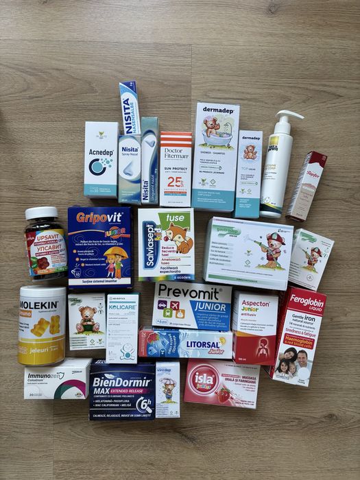 Produse de ingrijire si imunitate pentru copii
