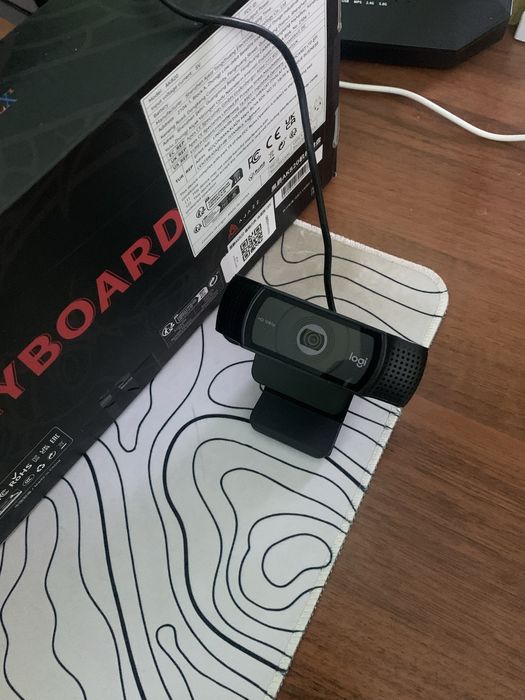 Веб-камера Logitech C920 Full HD 1080p, отличное состояние