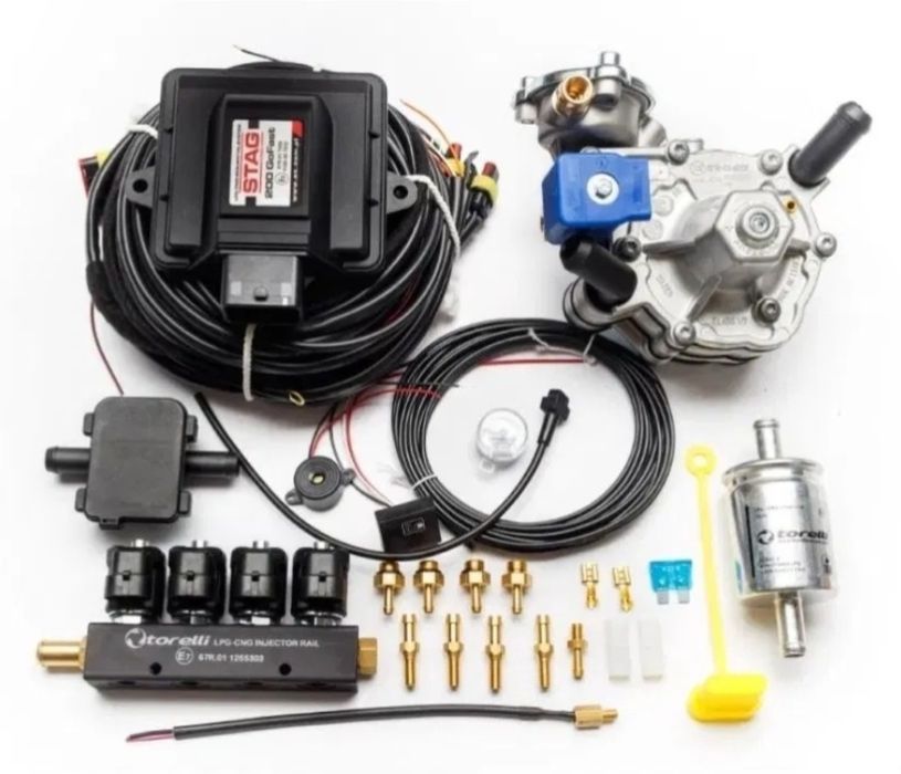 Установка газ МЕТАН и ПРОПАН,