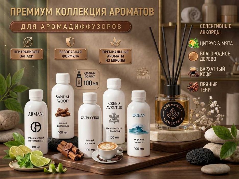 parfyum аромадиффузор ароматы Парфюм освежитель запахи aromatizator