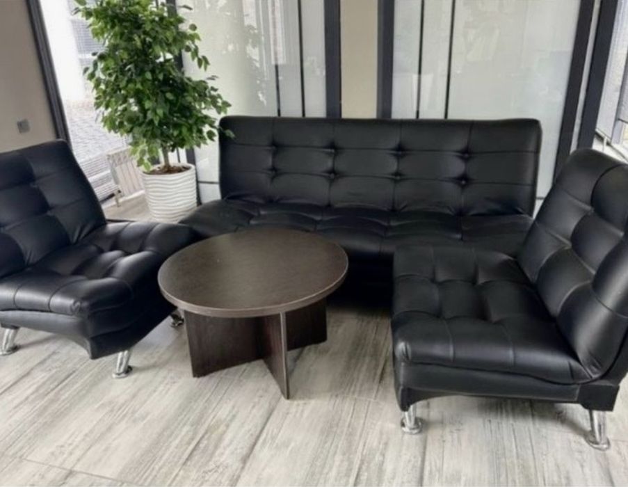 АКЦИЯ Со склада лучшие цены диван+2 кресла новый комплект для офиса