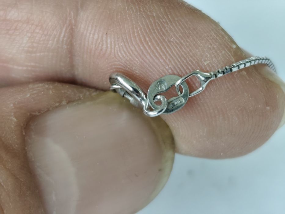 Сребърно колие 925 сърце