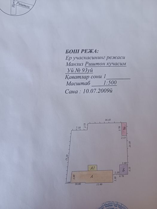 Ховли ер сотилади