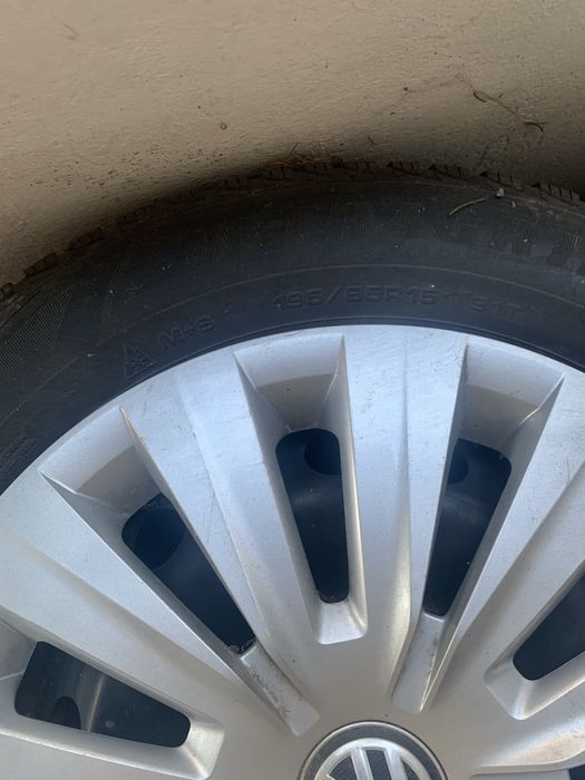 Genti, cauciucuri de iarna si capace WV pe 15