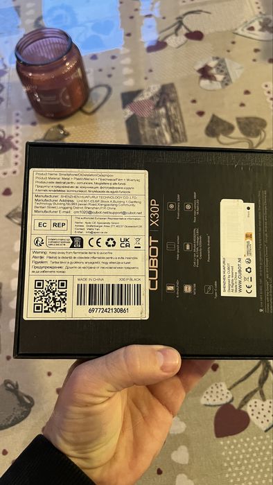 CUBOT X30P смартфон на 6 месеца