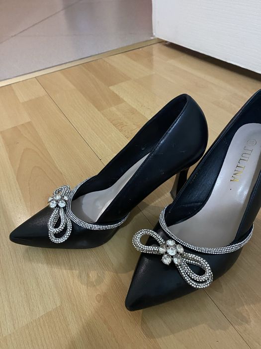 Туфли сатам черный