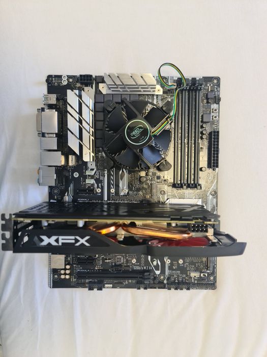 Kit gaming ddr4 oferta  placa video rx 570 8gb intel i5 6500