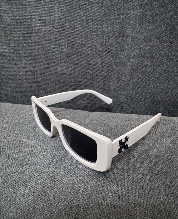 Ochelari off white albi