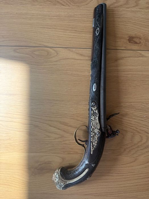 Автентичен Османски кремъчен пищов, хайдушки.