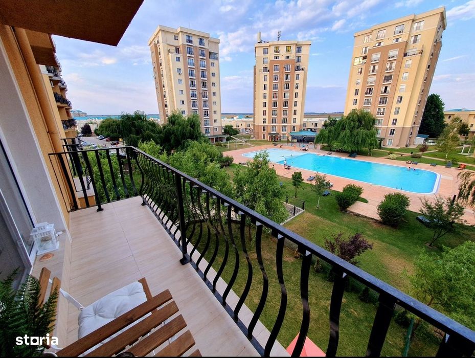 Ap. 2 camere - vedere piscină, Cosmopolis Centura Nord | Pipera | A3