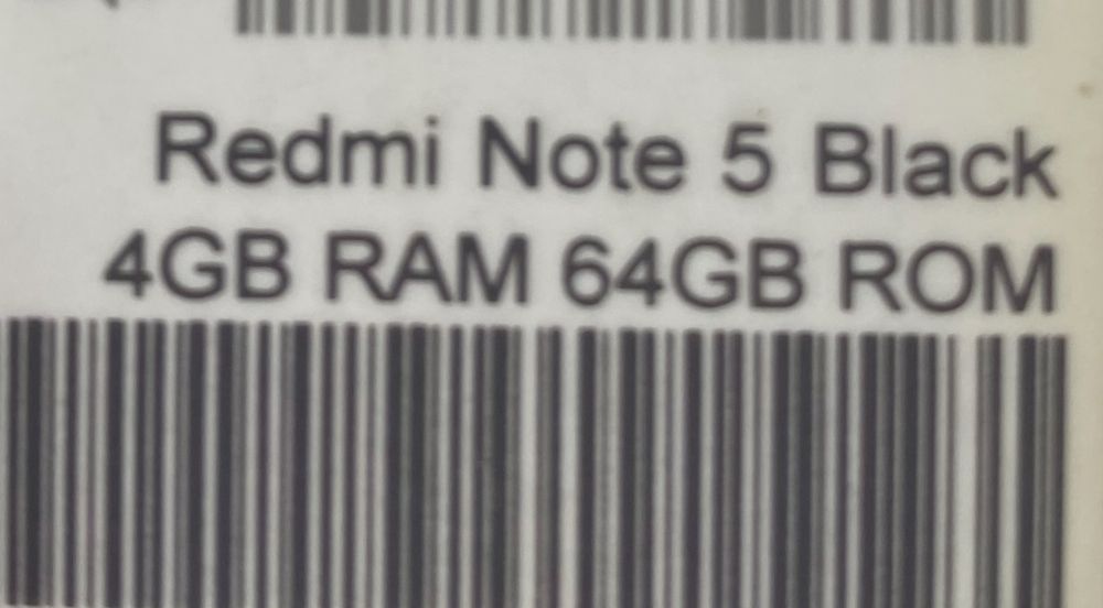 Redmi Note 5  4/64 yengidek IDEAL