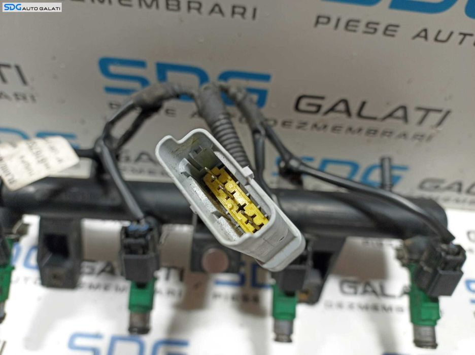 Rampa Injector Injectoare Peugeot 307 1.6 i Benzina 2002 - 2008 Cod 9655833580 01F023 29492 [X3714]