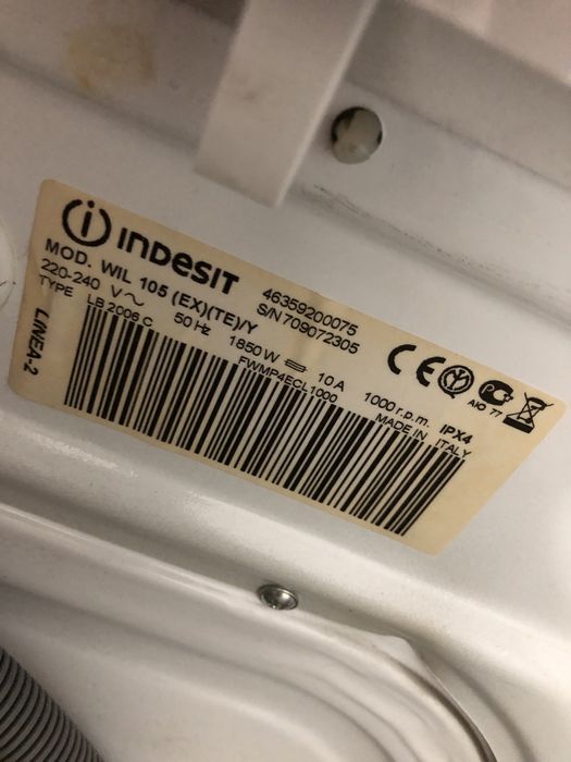 Стиральная машина Indesit