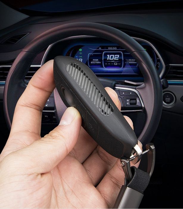 Велурен калъф за ключ Mercedes AMG w177 GLC C E W205 w213 w222 w218