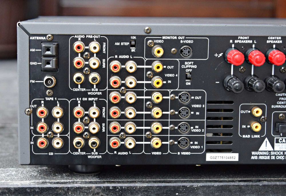 Amplificator 5.1 NAD T 751, AV Receiver