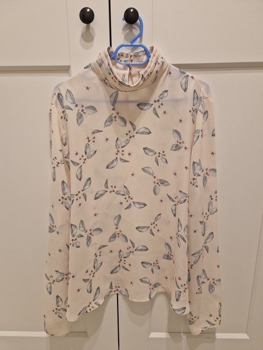 Bluza dama, maneca lunga, poliester, Marks&Spencer, marime 18 (46)