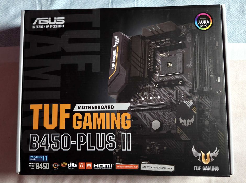 Placă bază Asus tuf gaming B450 plus2 cu acte si garantie emag.