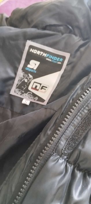 Дамско черно яке North Finder