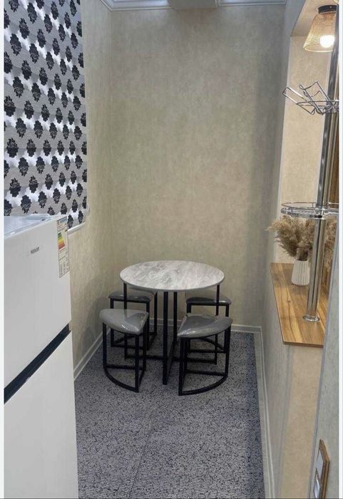 Метро 1в2комнатная Чиланзар-16квартал Евроремонт (38м) балкон1.5/6