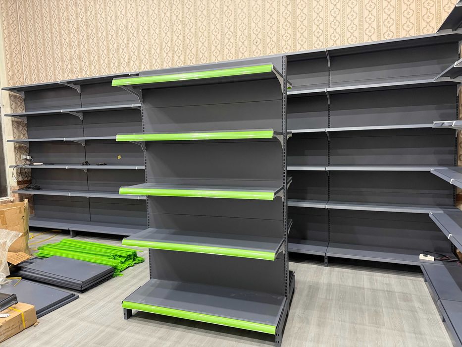 ЯНГИ ТЕМИР ПОЛКАЛАР | Стеллажи | Витрина | Полка | Прилавка