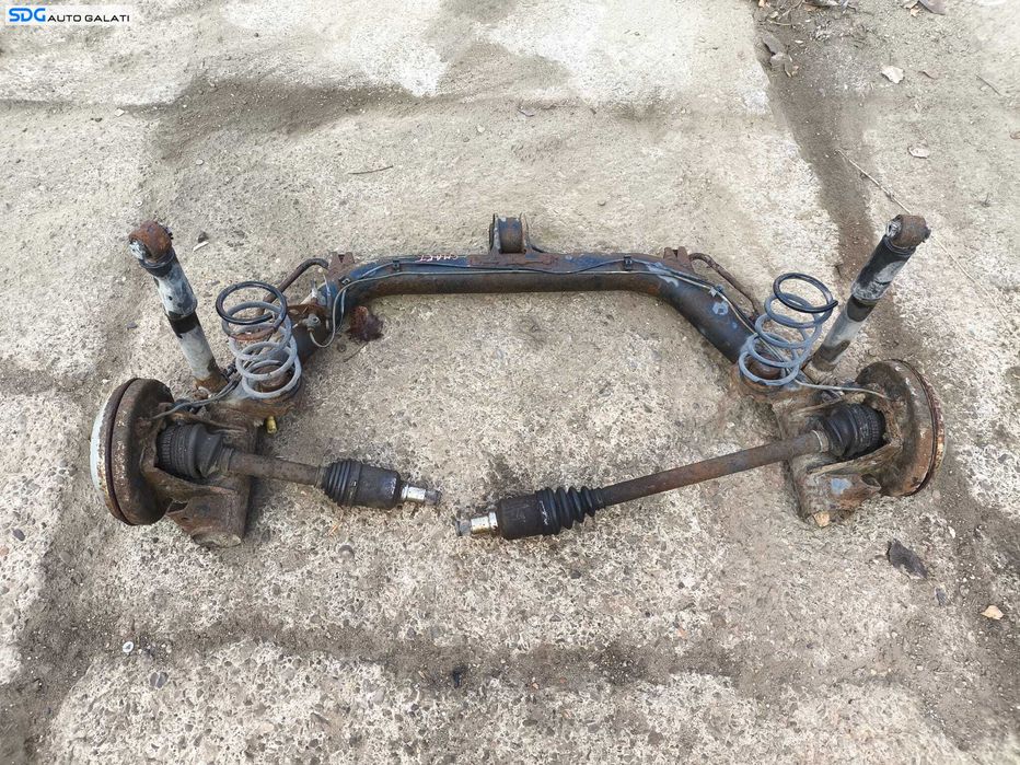Punte Spate Completa cu Fuzeta Fuzeta pe Tambur Tamburi Smart Fortwo 0.6 Benzina 1998 - 2006 Cod [L3846]