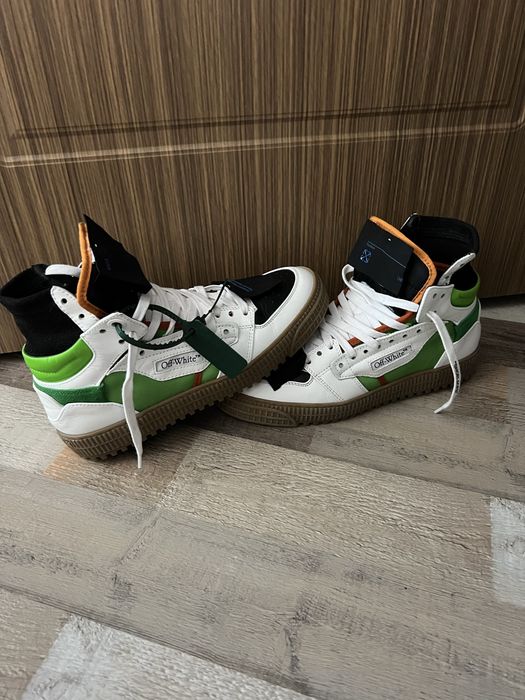 OFF-White Off-court 3.0 High-Top Sneaker White Green