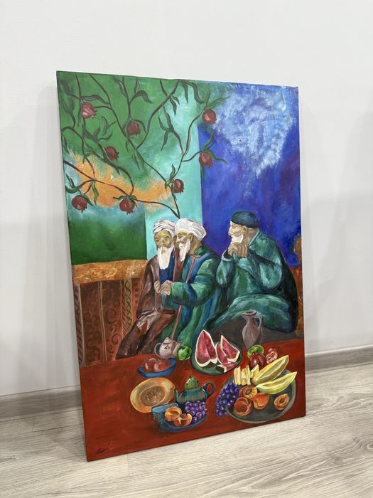 Картина с теплым восточным настроением