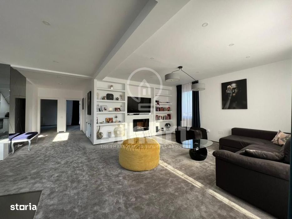 Apartament de lux 3 camere,118mp, Buna Ziua +2 locuri parcare+boxa