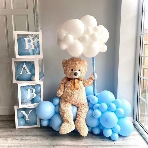 Украса за кръщене, погача, рожден ден или посрещане на бебе