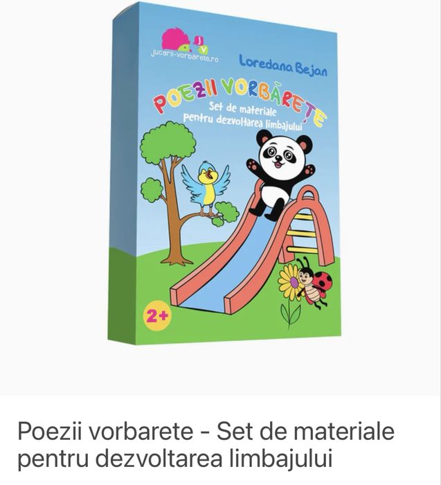 Set Cartonase jucarii vorbarete  cf imaginii