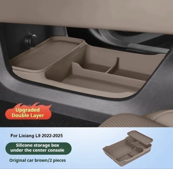 Lixiang uchun set silikon aksesuvalar kofe rang