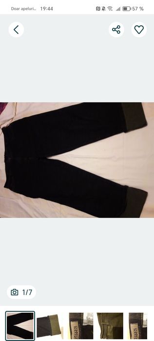 Zeres pantaloni Jeans damă XL