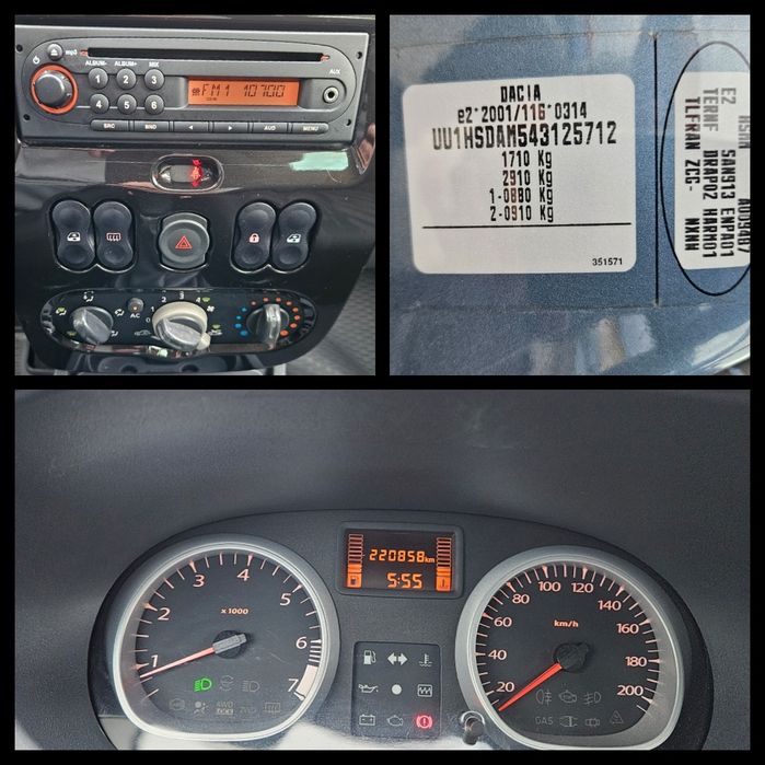 Dacia Duster Suv 2010 Laureate 1.6Benzina Clima