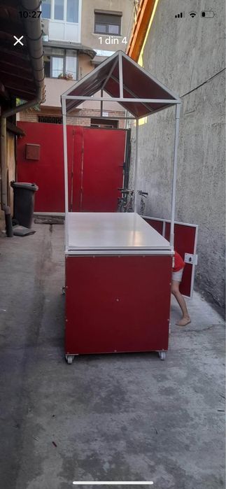 Toneta food cu inchidere si acoperis demontabil