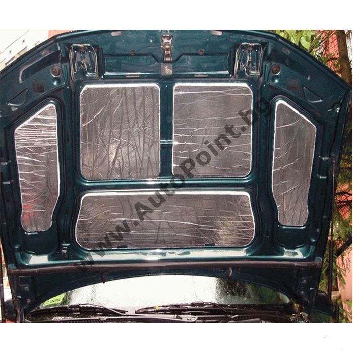 Шумоизолиращо фолио кола за капак врати или купе