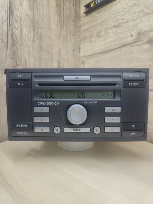 Radio FORD casetofon 6000cd mk6 player transit 2006 mondeo c-max mk7 2008 fiesta mk1 2011 2009 focus 2005 CD 2007 2010