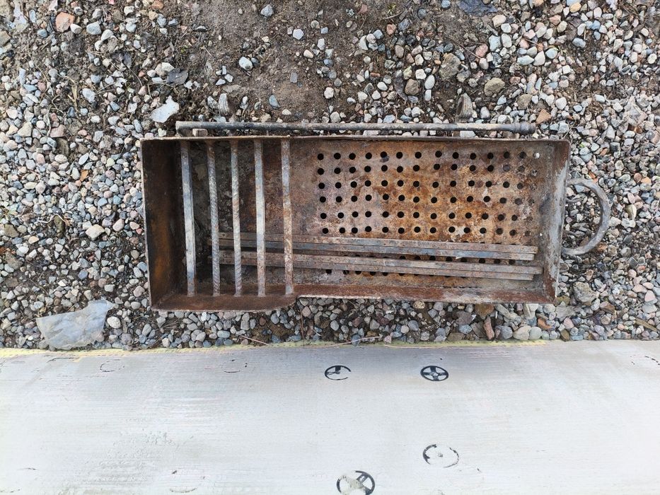 Мангал, толстый металл