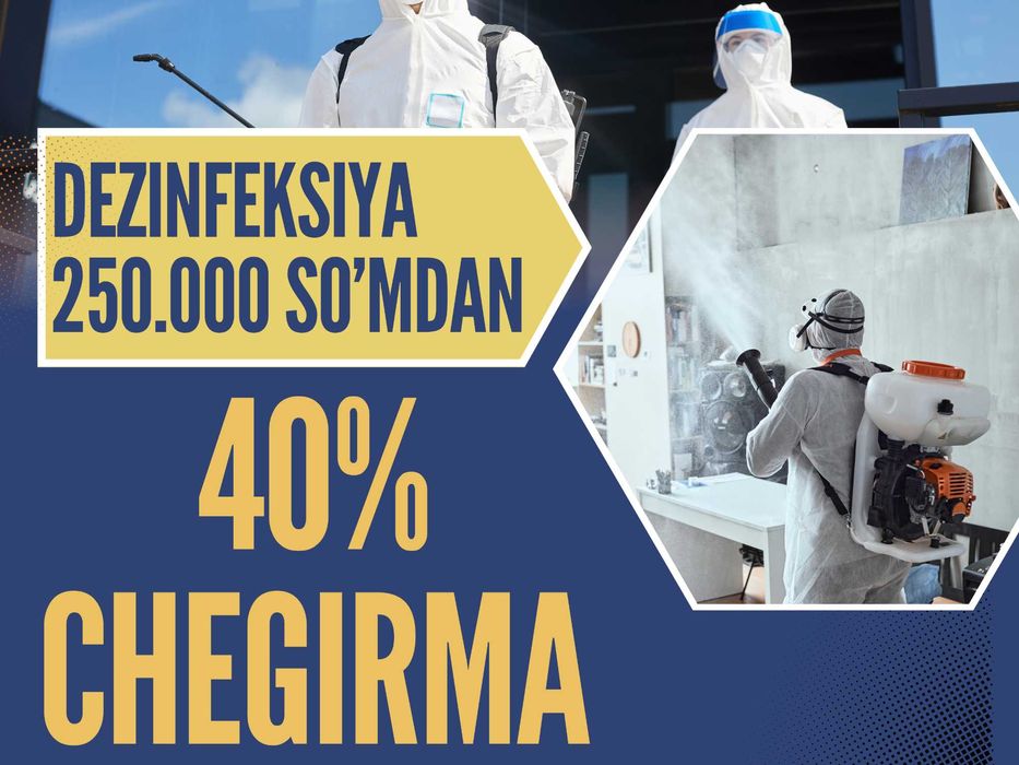 Дезинфекция Dezenfeksiya клоп клапа таракан бурга блохи kaltakesak